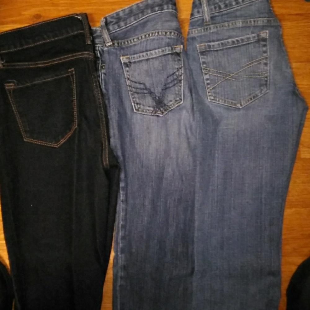 Gently worn jeans